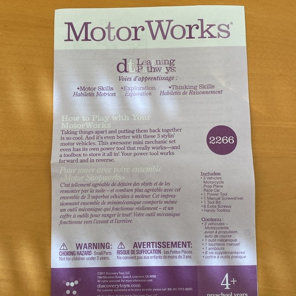 Discovery Toys Motor Works Exc Cond - Picture 15 of 16